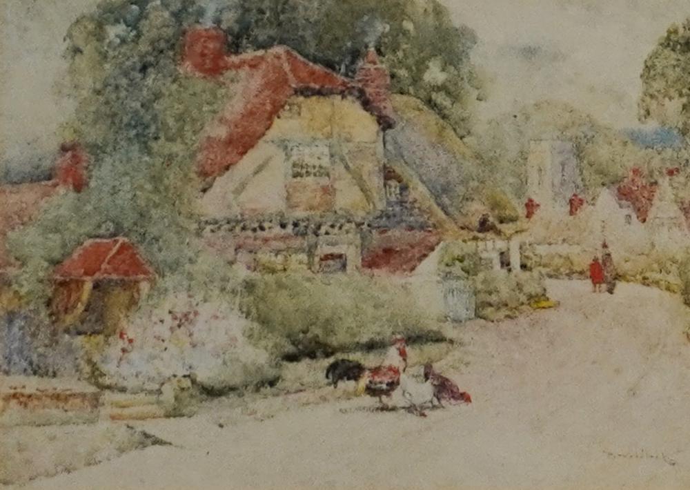 David Woodlock comparable auction result: david woodlock british 1842 1929 near edenbridge kent watercolor on paper frame 15 x 17 1 4 in 38 1 x 43 8 cm