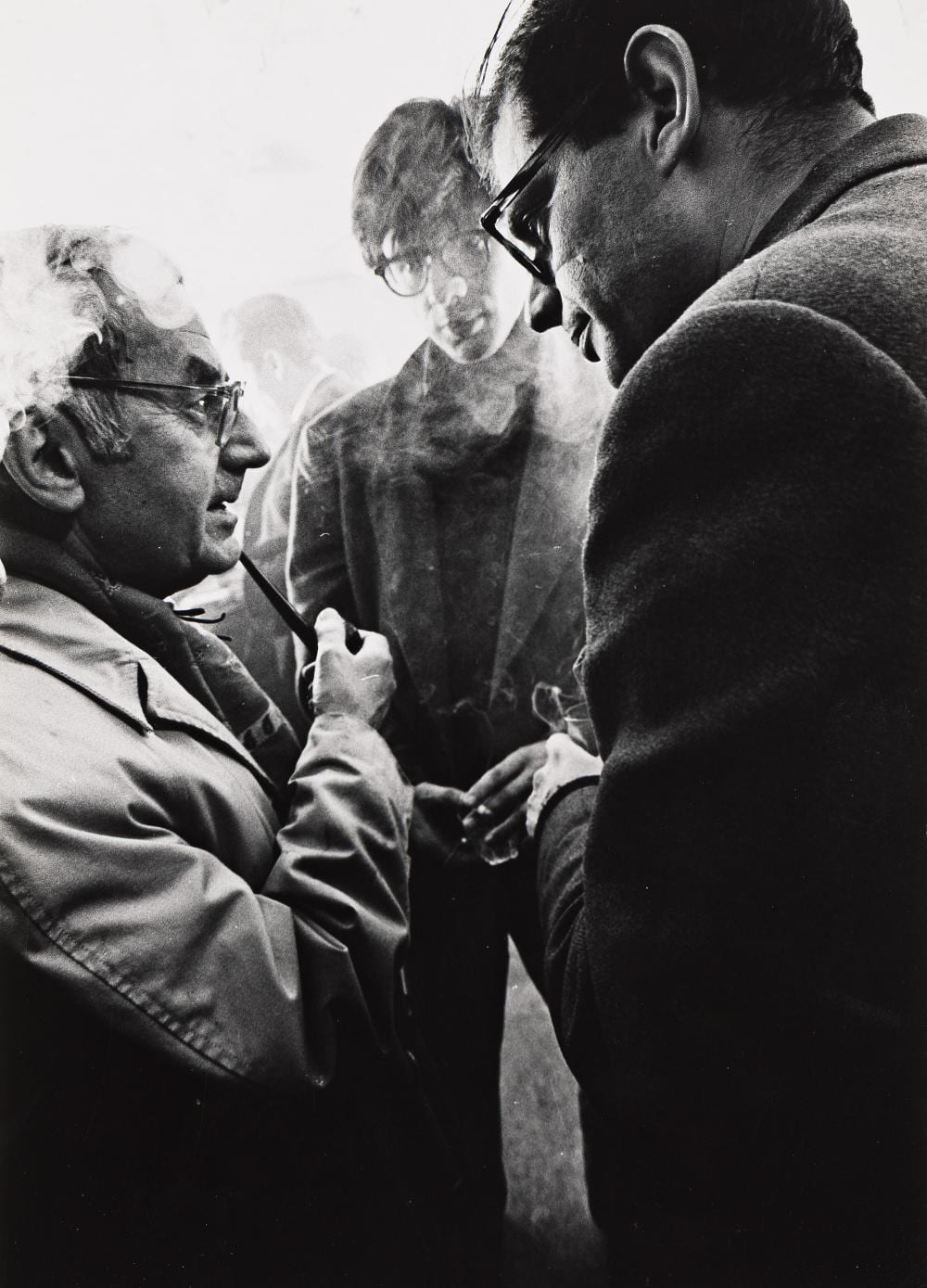 Loomis Dean comparable auction result: loomis dean man ray and allen ginsberg at the english bookshop paris 1961