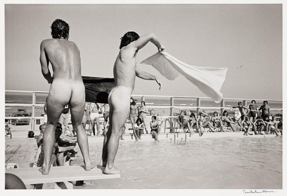 constantine manos spring break daytona beach fl 1981 · Swann Auction Galleries · 2026-02-05 Constantine Manos comparable auction result: constantine manos spring break daytona beach fl 1981