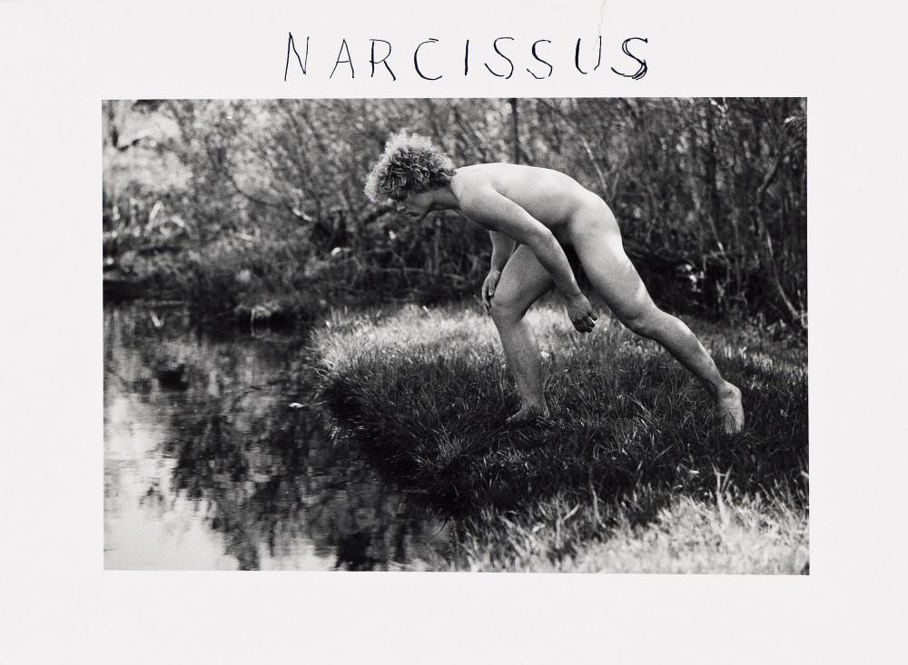 Duane Michals comparable auction result: duane michals narcissus a suite of 5 photographs 1985