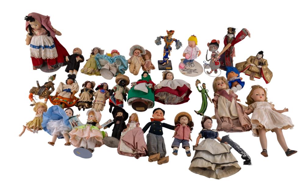 Annalee, Madame Alexander, Troll, and Other Dolls sold by Keystone Auctions LLC, lot 415 — auction record photograph