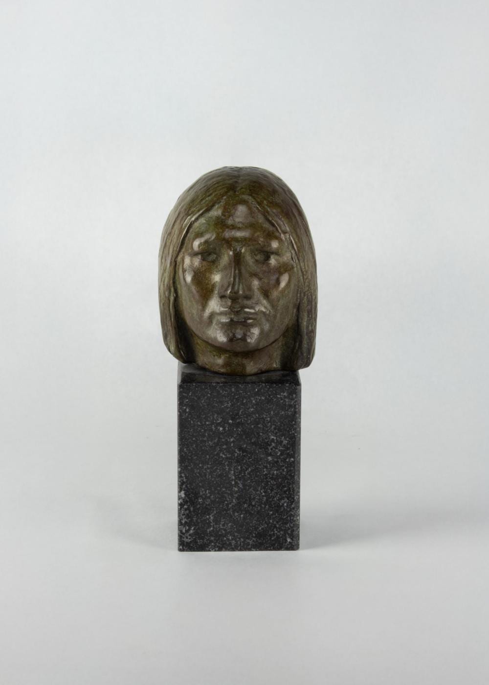 Cyrus Edwin Dallin comparable auction result: cyrus edwin dallin 1861 1944 philip son of kicking bear