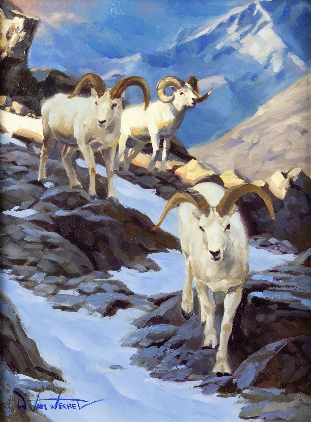 Dustin Van Wechel comparable auction result: dustin van wechel b 1974 nomads study 2012