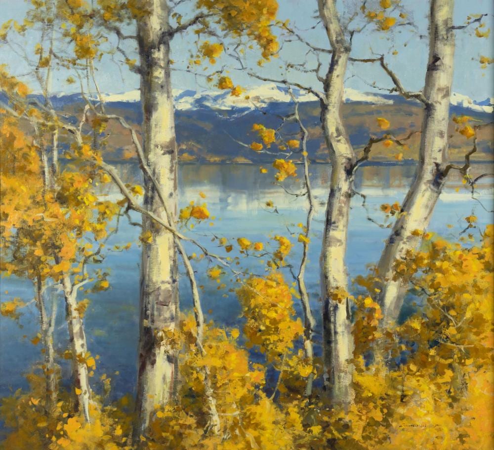 scott christensen american b 1962 autumn fremont lake · Jackson Hole Art Auction · 2026-02-12 Scott Christensen comparable auction result: scott christensen american b 1962 autumn fremont lake