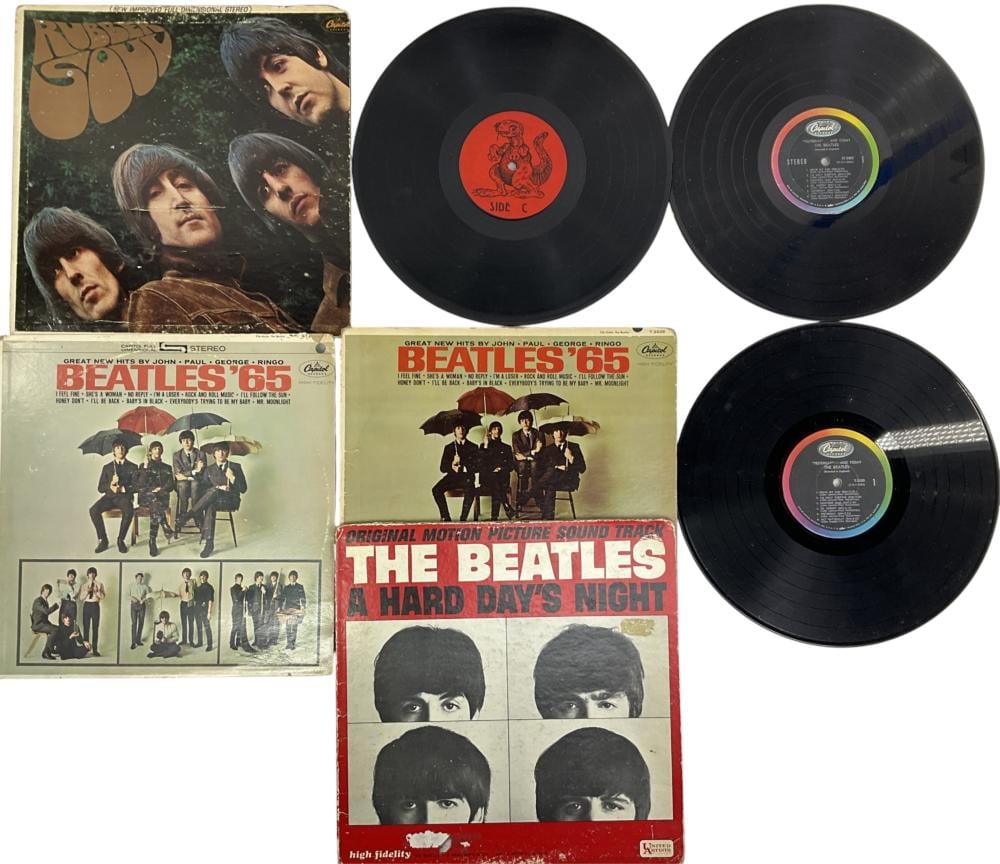 (19) Beatles Vinyl Records, Meet The Beatles sold by EJ'S Auction & Appraisal, lot 1138 — auction record photograph