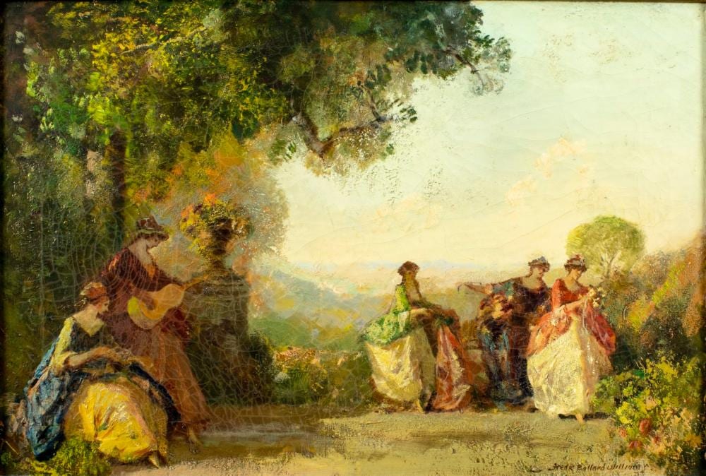 Frederick Ballard Williams comparable auction result: frederick ballard williams nj ca ny 1871 1956 oil painting