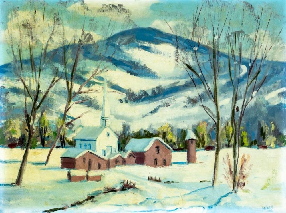 Nino (1897) comparable auction result: nino us mid 20c oil painting