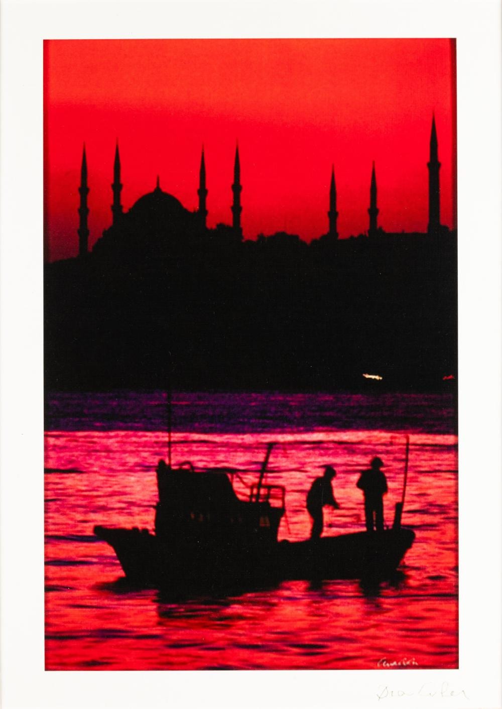 Ara Güler comparable auction result: ara g ler 1928 2018 fishing boat in salacak