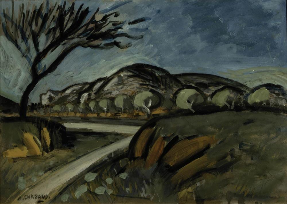 auguste chabaud 1882 1955 la montagnette · HVMC - Hôtel des Ventes de Monte-Carlo · 2026-02-04 Auguste Chabaud comparable auction result: auguste chabaud 1882 1955 la montagnette