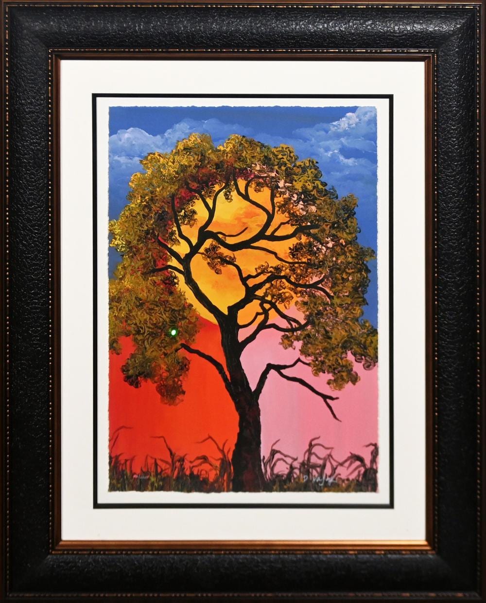 David Najar comparable auction result: david najar embracing the sunset