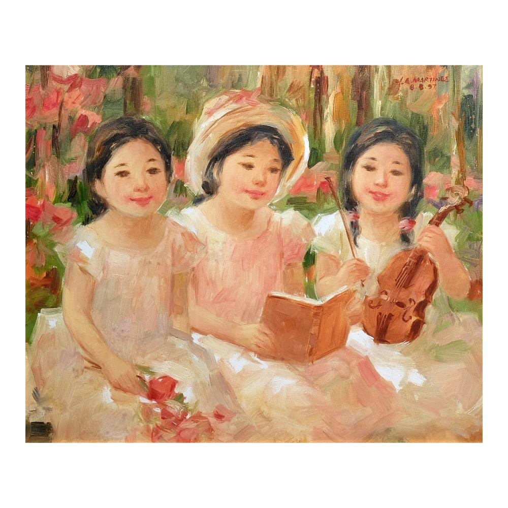 jun martinez b 1962 · Leon Gallery · 2026-01-31 Jun Martinez comparable auction result: jun martinez b 1962