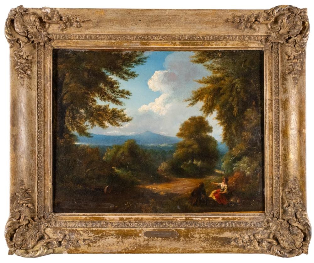 Thomas Creswick comparable auction result: thomas creswick british 1811 1869 a view of may hill gloucestershire