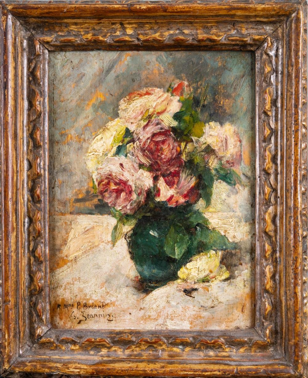 Georges Jeannin comparable auction result: georges jeannin french 1841 1925 still life of roses