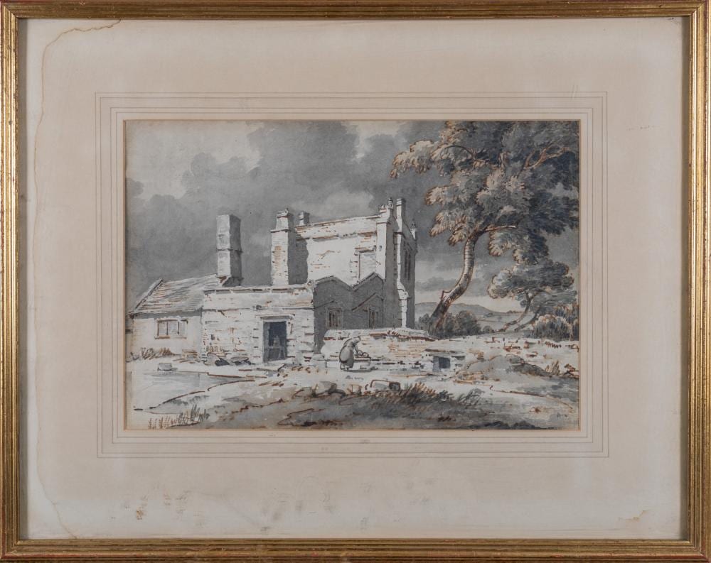 Thomas Girtin comparable auction result: thomas girtin british 1775 1802 a view of barden tower