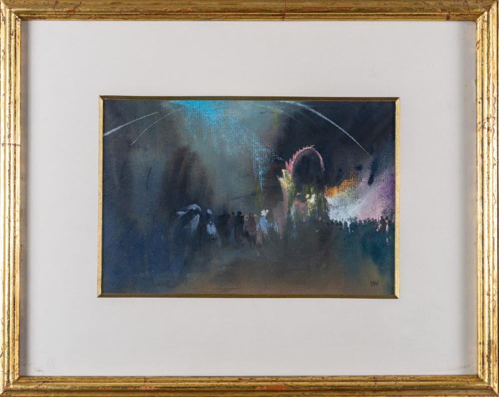 Leslie Charles Worth comparable auction result: leslie worth british 1923 2009 carnival in venice 2