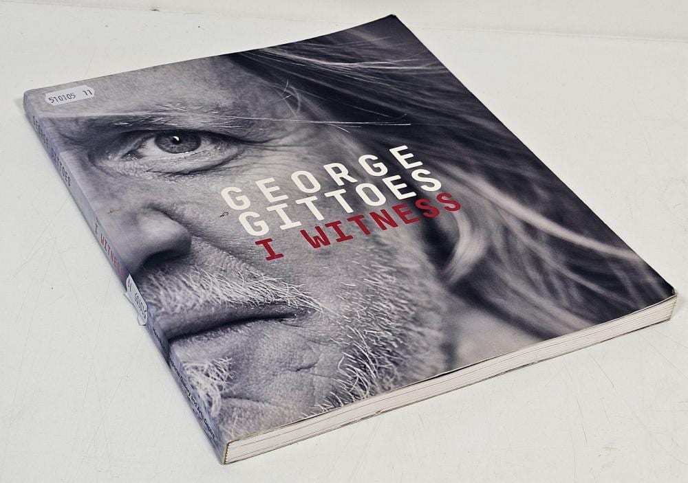George Gittoes comparable auction result: george gittoes i witness signed dedicated to george negus