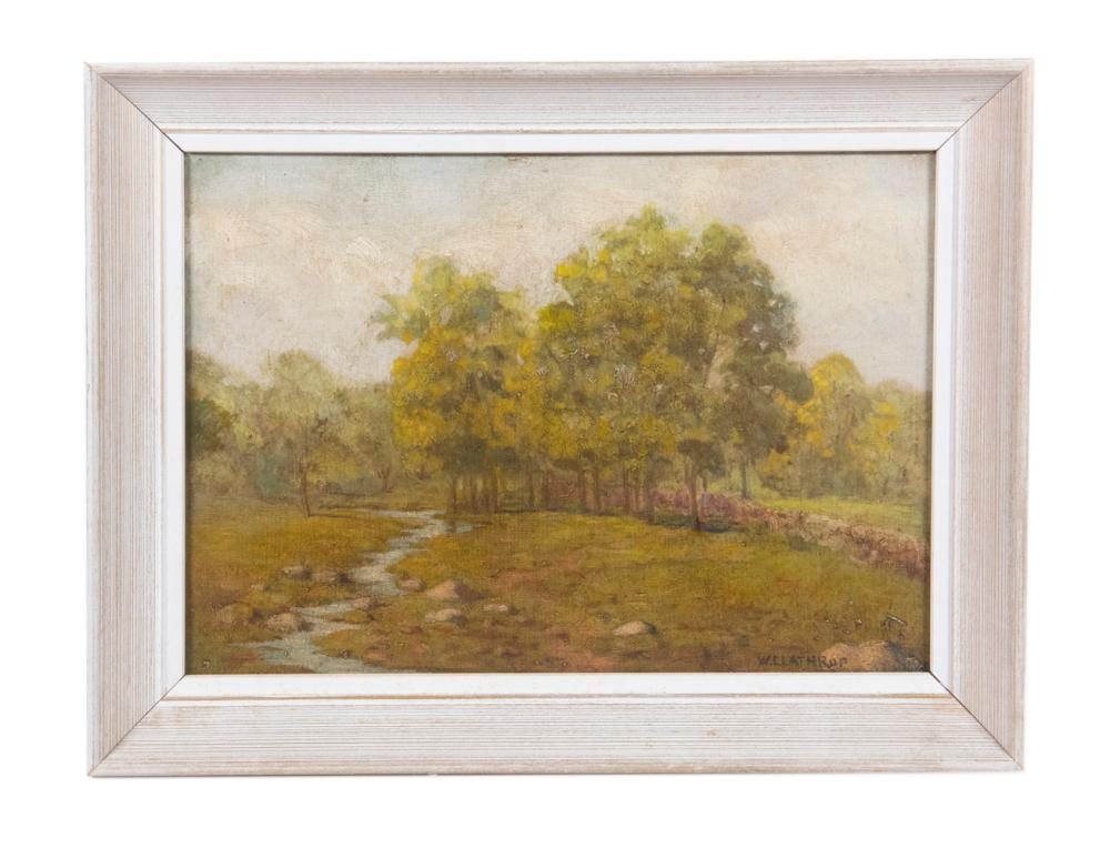 William Langson Lathrop comparable auction result: william langson lathrop ny pa oh il 1859 1938