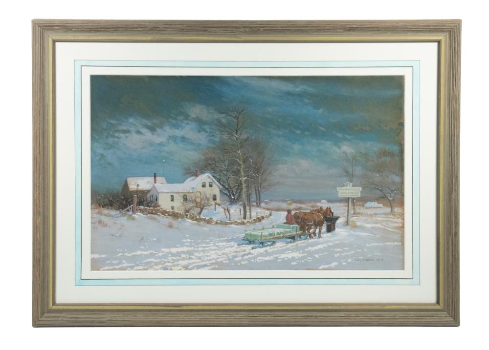 Louis Doyle Norton comparable auction result: louis doyle norton me nh 1868 1940