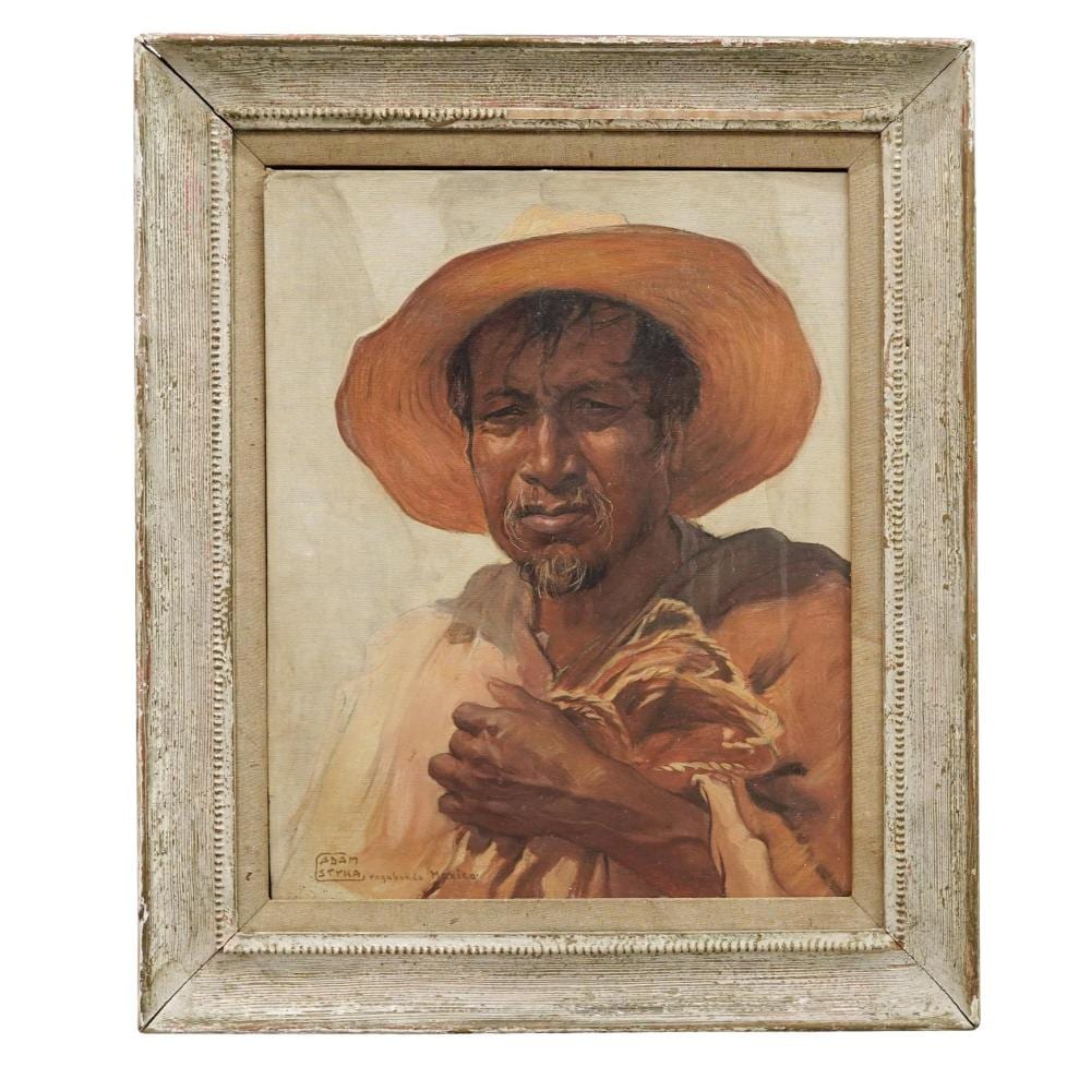 Adam Styka comparable auction result: adam styka polish 1890 1959 oil on canvas on board