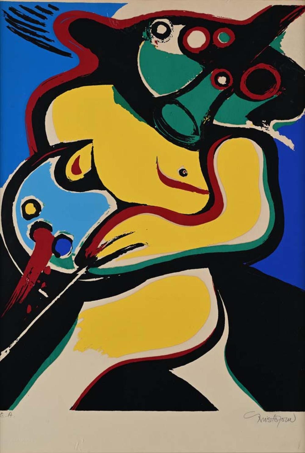 John Christoforou comparable auction result: john christoforou london 1921 paris 2014 untitled