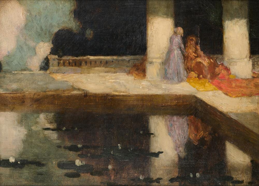 Charles Conder comparable auction result: charles conder british australian 1868 1909