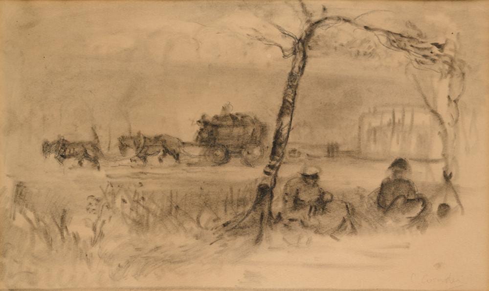 Charles Conder comparable auction result: charles conder british australian 1868 1909
