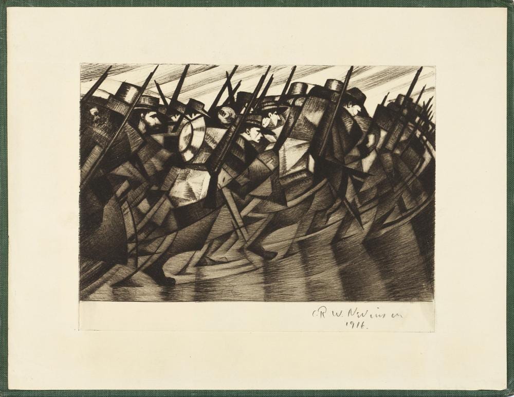 Christopher Richard Wynne Nevinson comparable auction result: christopher richard wynne nevinson british 1889 1946