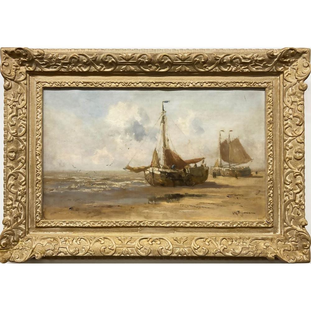 Willem George Frederik Jansen comparable auction result: willem george frederik jansen dutch 1871 1949 untitled fisherfolk on beach