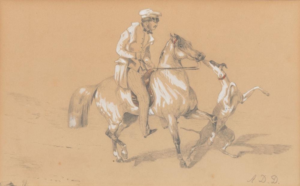 Alfred de Dreux comparable auction result: alfred de dreux 1810 1860