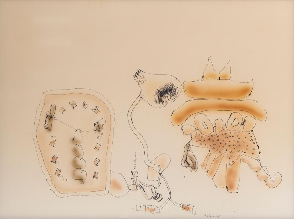John Altoon comparable auction result: john altoon 1925 1969 california armenian