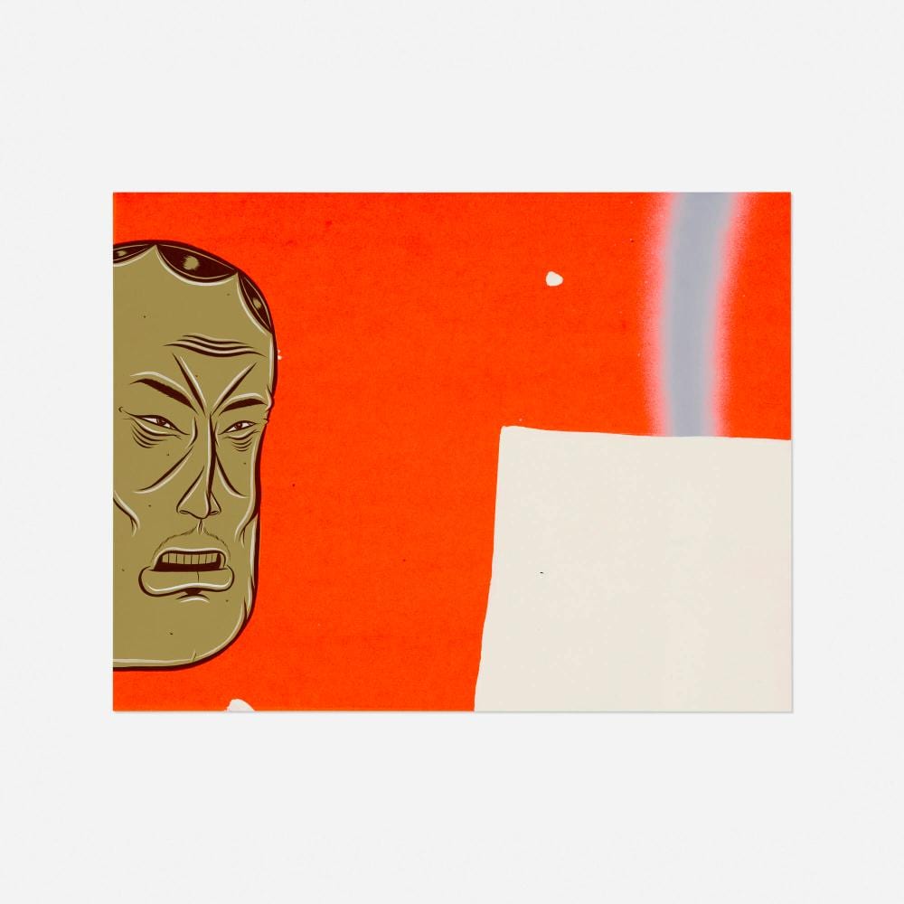 Barry McGee comparable auction result: barry mcgee untitled