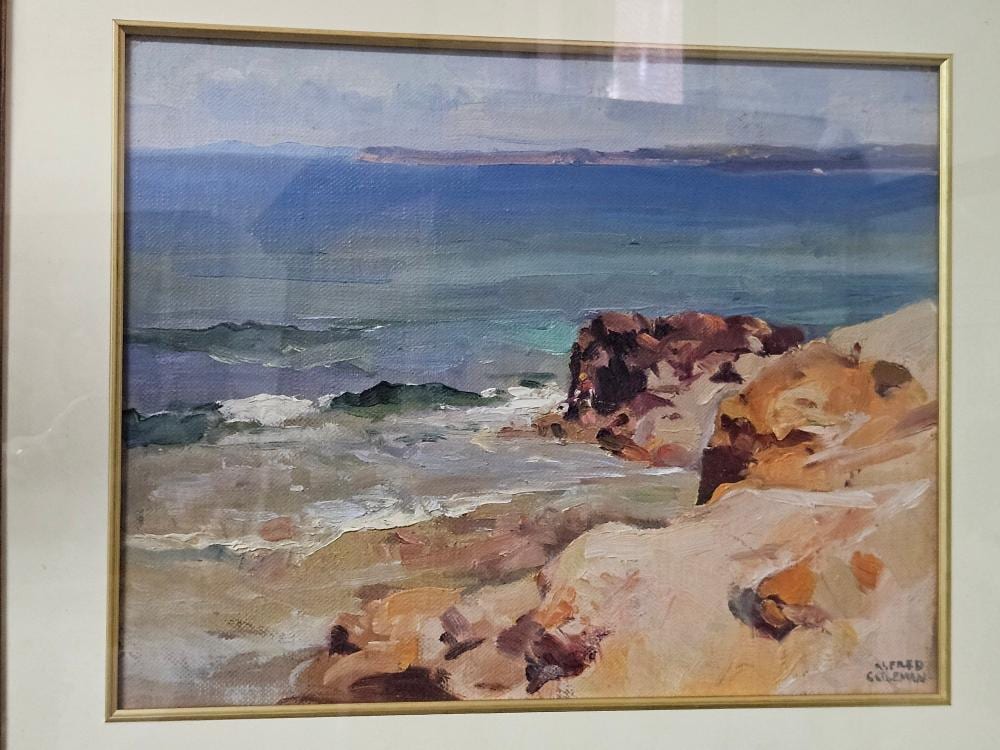 Alfred Coleman comparable auction result: alfred coleman australian 1890 1952 fringe of t