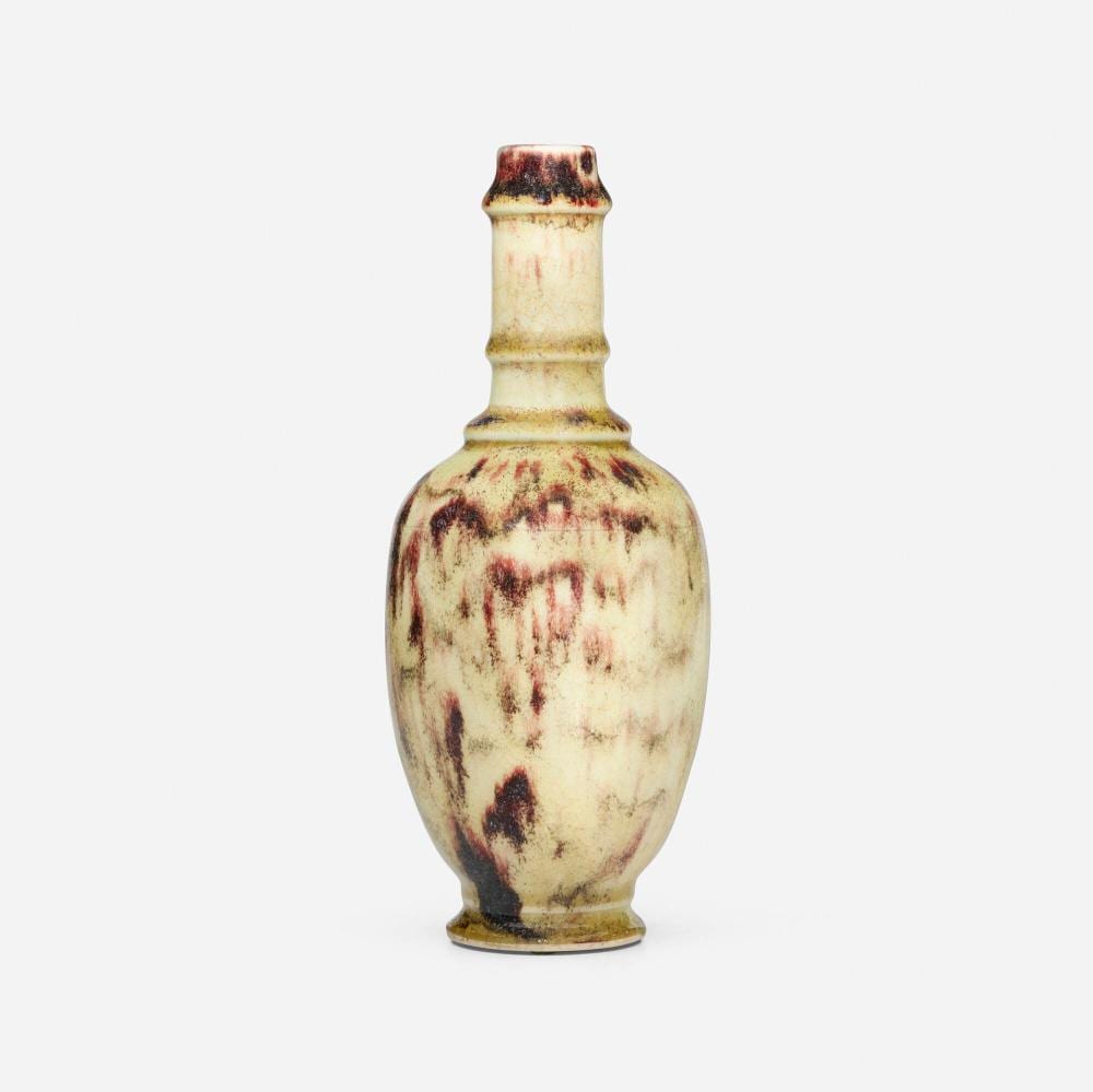 Ernest Chaplet comparable auction result: ernest chaplet vase