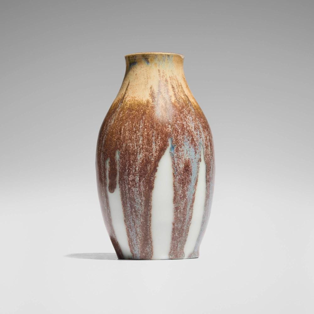 Auguste Delaherche comparable auction result: auguste delaherche vase