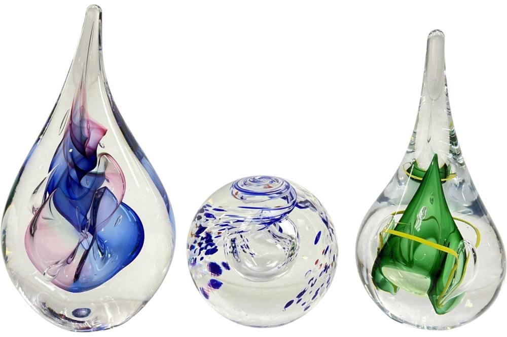 Adam Jablonski comparable auction result: adam jablonski signed art glass paperweights