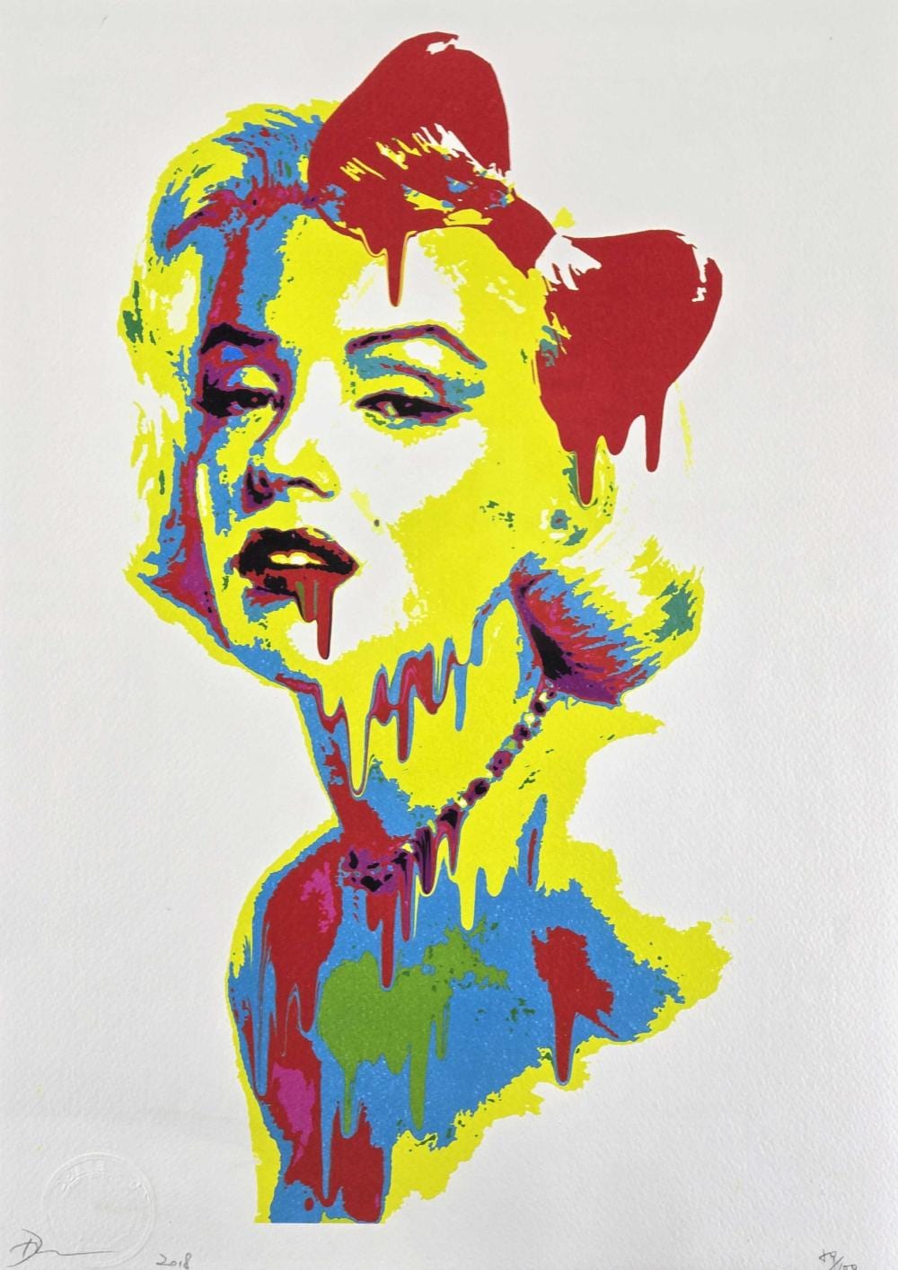 death nyc signed numbered marilyn monroe print · EJ'S Auction & Appraisal · 2026-01-31 Death NYC comparable auction result: death nyc signed numbered marilyn monroe print