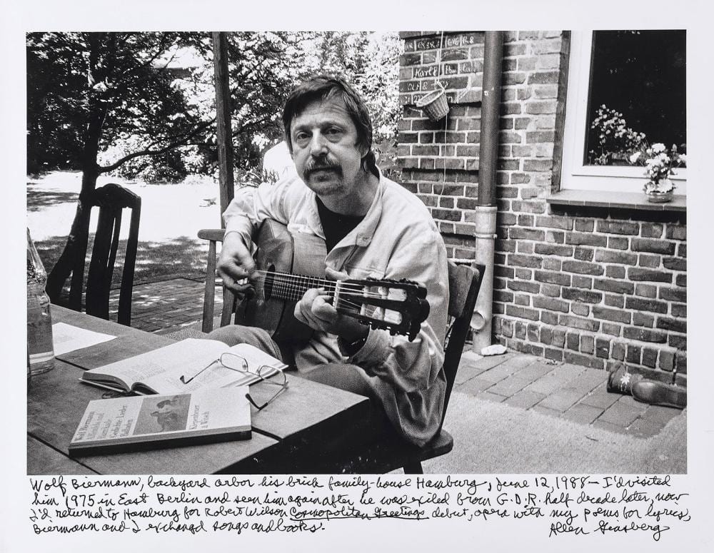 Allen Ginsberg comparable auction result: allen ginsberg 1926 1997