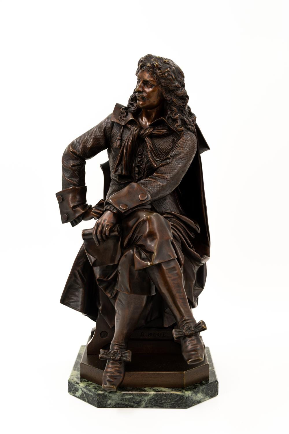 d sir pierre louis marie 1761 1863 moli re a french patinated bronze sculpture · Ostantix Auctions · 2026-02-25 Désiré-Pierre-Louis Marie comparable auction result: d sir pierre louis marie 1761 1863 moli re a french patinated bronze sculpture