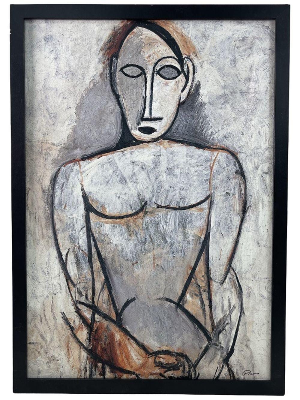 Pablo Picasso Abstract Woman Print on canvas sold by R & R Auction INC, lot 5511 — auction record photograph
