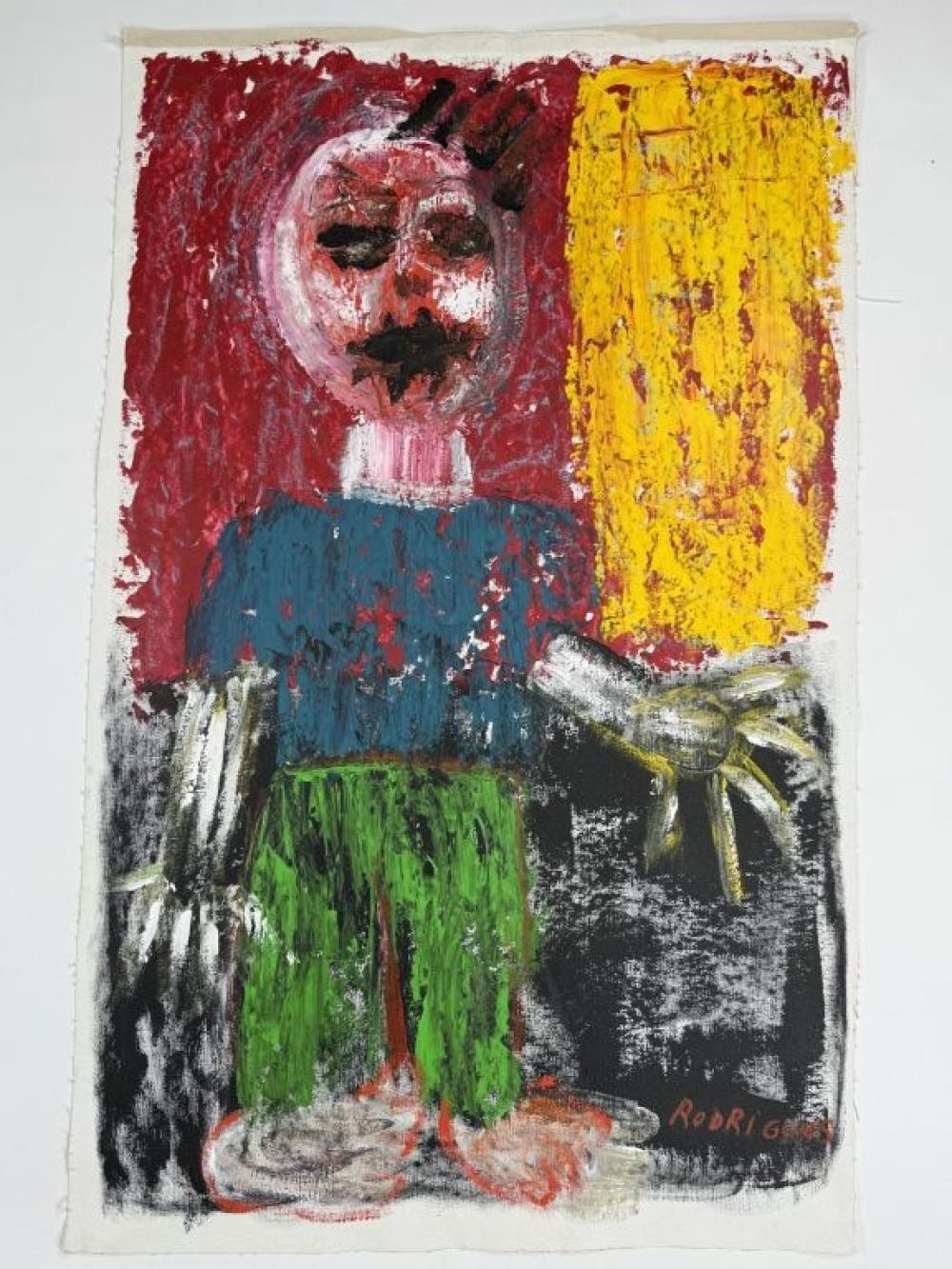 Hegina Rodrigues comparable auction result: hegina rodrigues 20th century oil canvas
