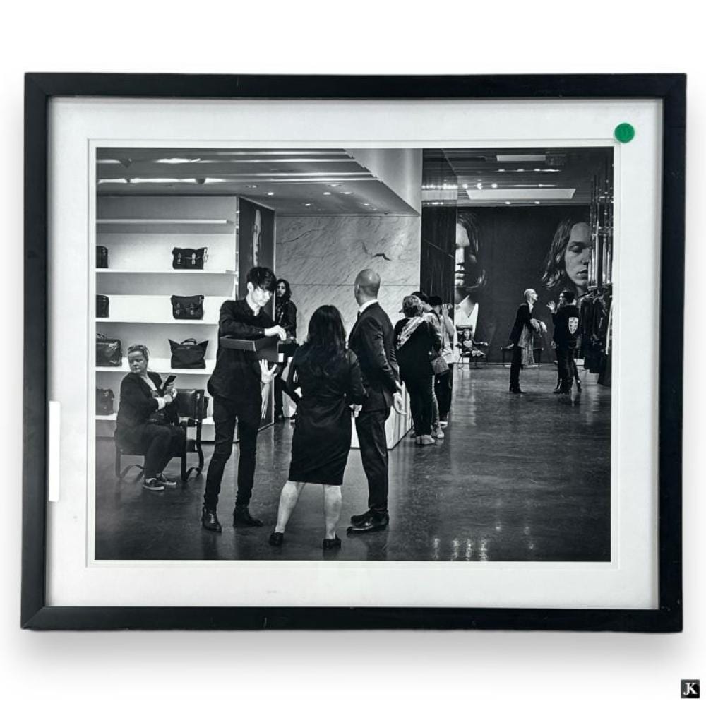 Andy Marx comparable auction result: signed andy marx framed photographic print