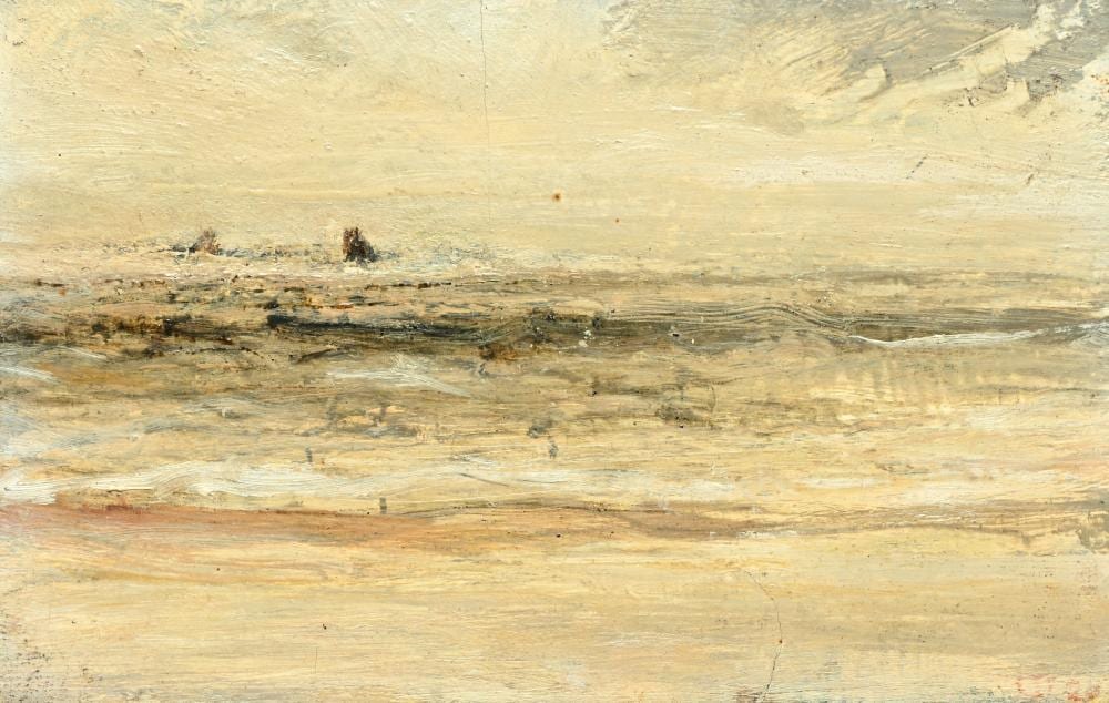 maurice dupuis 1882 1959 oil on panel seascape signed and studio stamp on the reverse · Maison Jules Veilinghuis · 2026-02-14 Maurice Dupuis comparable auction result: maurice dupuis 1882 1959 oil on panel seascape signed and studio stamp on the reverse