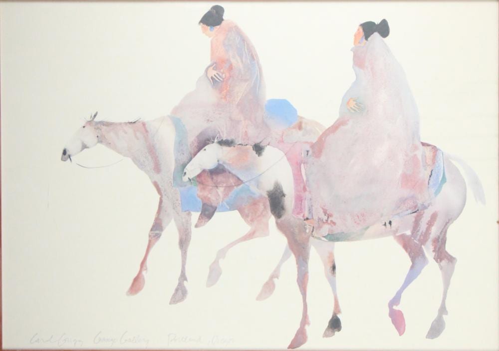 Carol Grigg comparable auction result: carol grigg 1942 the guardians print