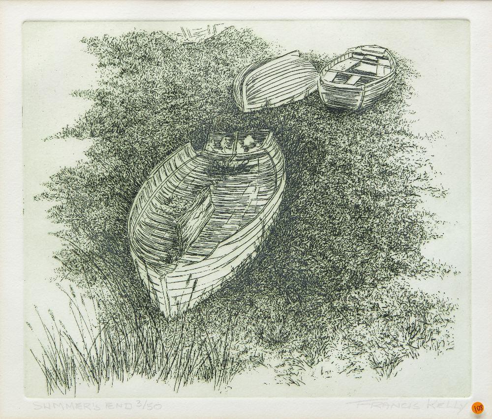 Francis Robert Kelly comparable auction result: francis robert kelly summer s end 1950