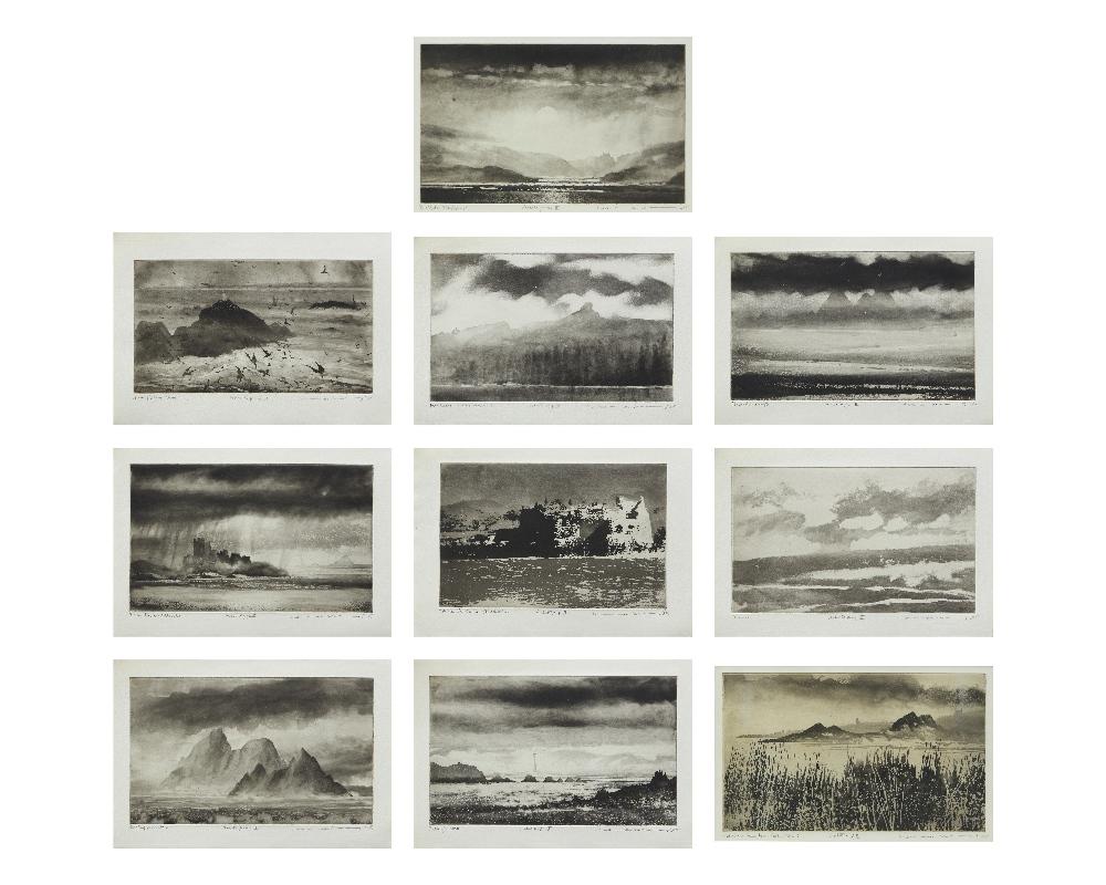 Norman Ackroyd comparable auction result: norman ackroyd british 1938 2024 the furthest lands 2005