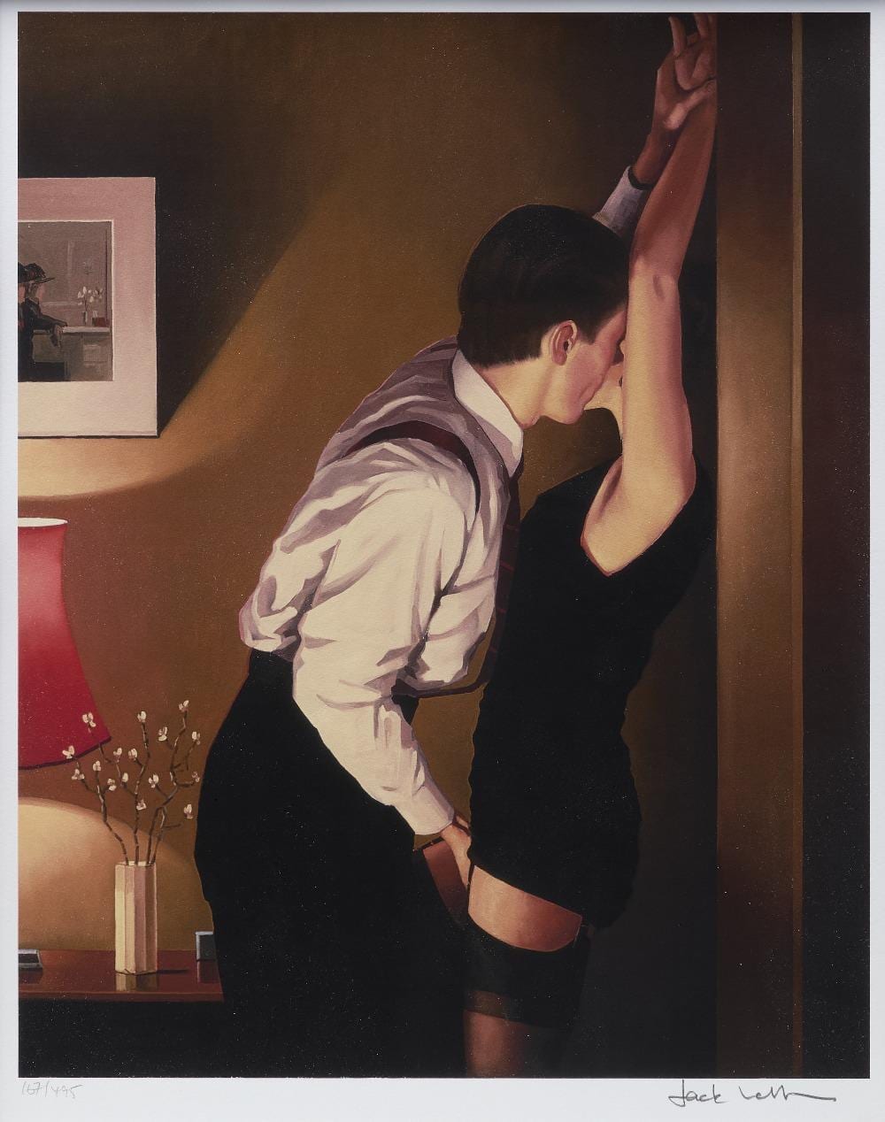 jack vettriano game on · Roseberys · 2026-02-18 Jack Vettriano comparable auction result: jack vettriano game on