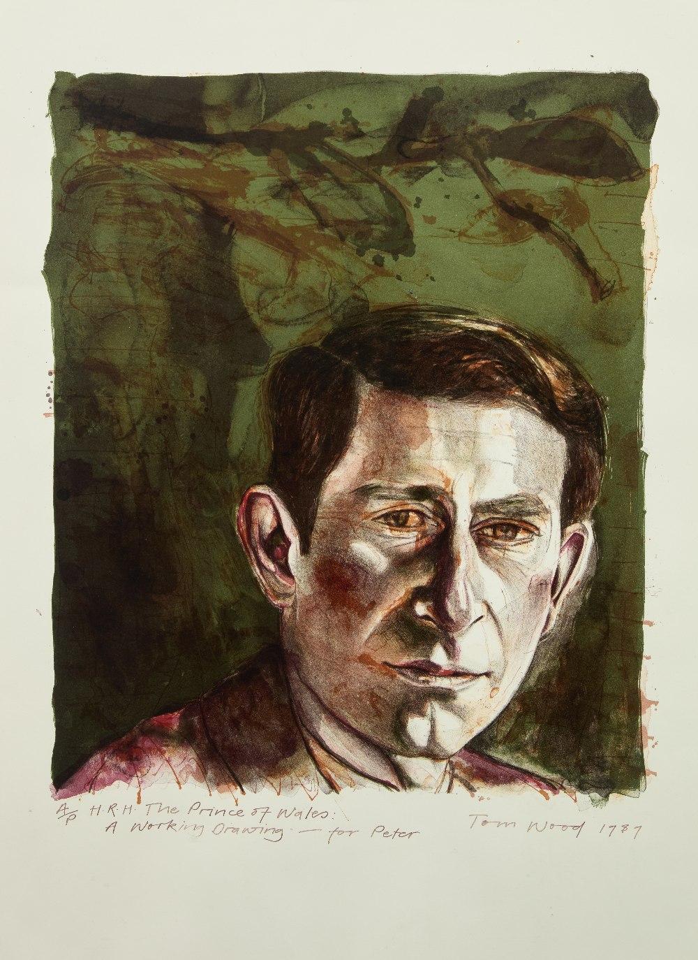 Tom Wood comparable auction result: tom wood h r h the prince of wales 1989