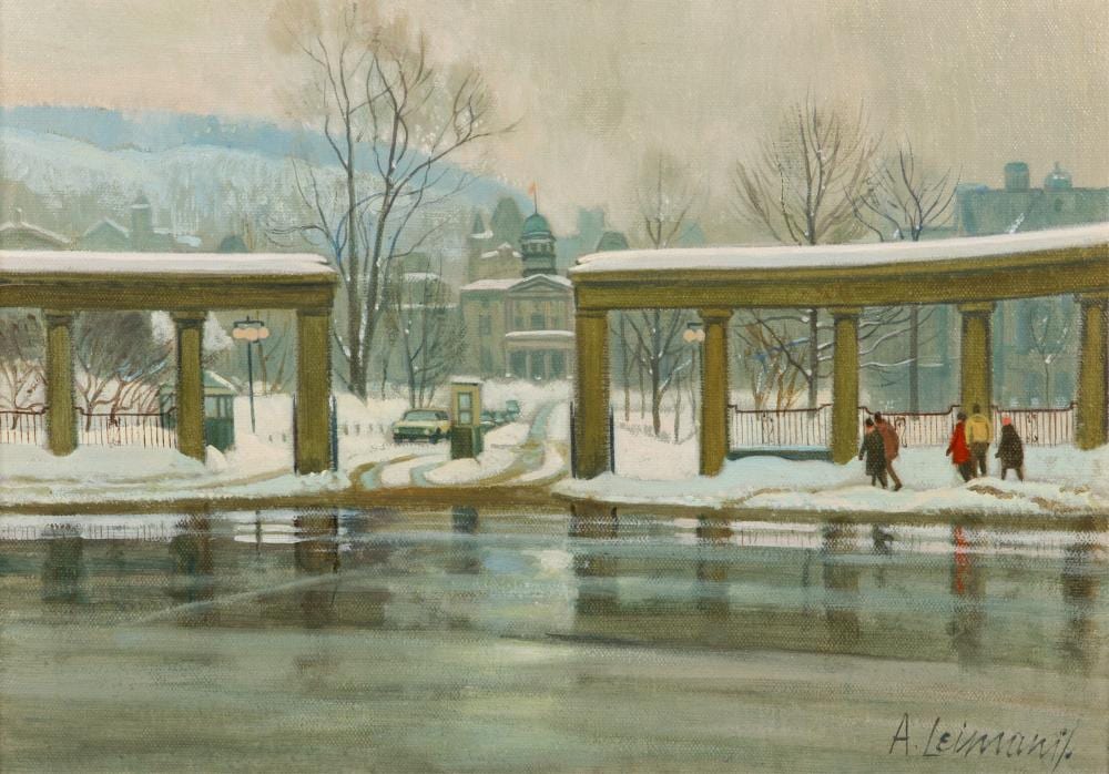Andris Leimanis comparable auction result: andris leimanis canadian b 1938