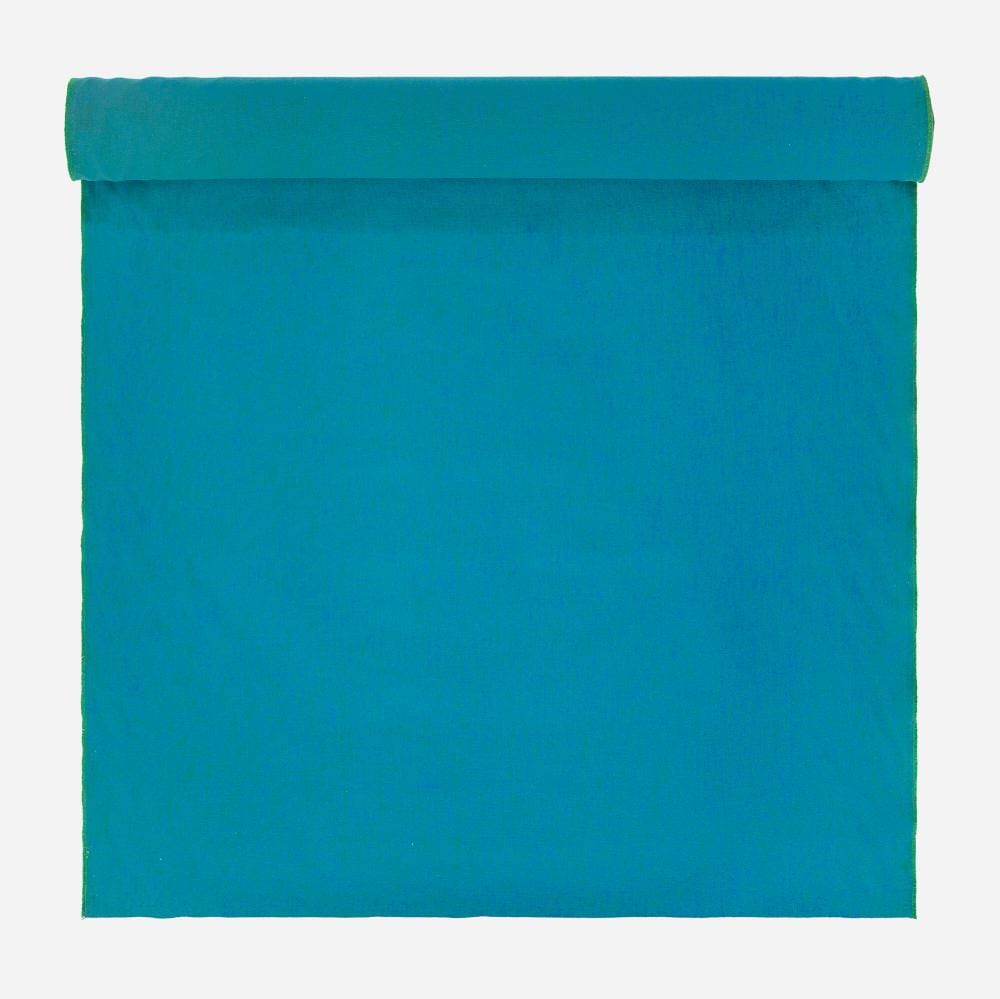 Alexander Girard comparable auction result: alexander girard mexicotton plain 1205 turquoise dark fabric bolt set of two