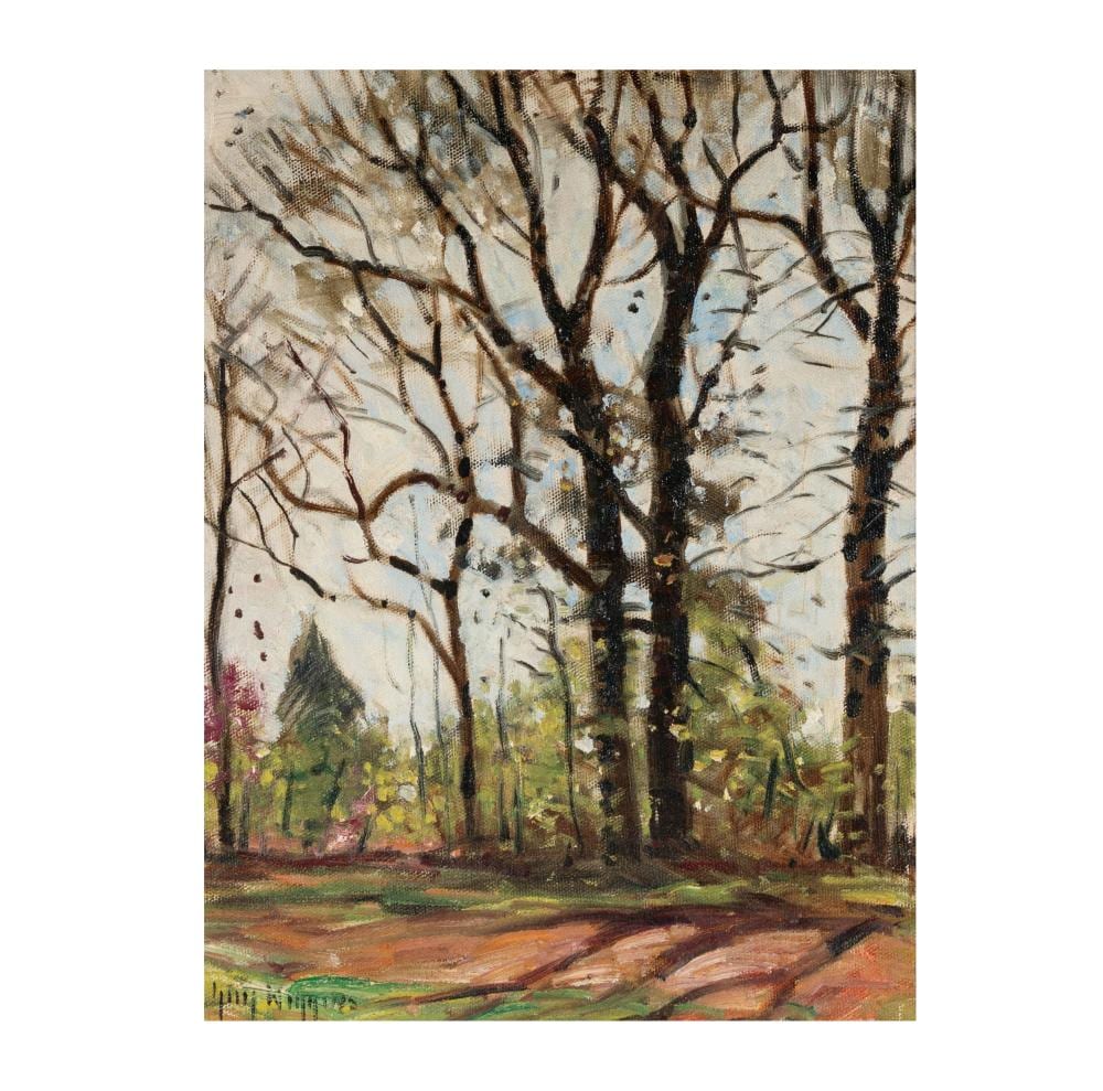 Guy Carleton Wiggins comparable auction result: guy carleton wiggins 1883 1962 trees in landscape